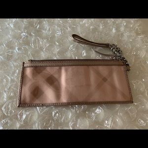 VINTAGE PINK NOVA  CHECK BURBERRY MINI CLUTCH